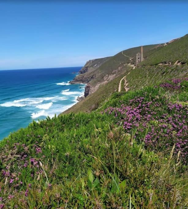 Newly Renovated Characterful Cottage, Wheal Rose Scorrier エクステリア 写真